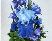 Bruces's Brillant Blues - Silver Lining - SL 141 - Cross Stitch Chart