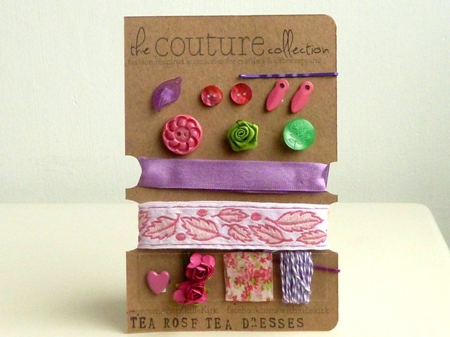 Tea Rose Tea Dresses - The Couture Collection - CRAFTING ACCESSORIES