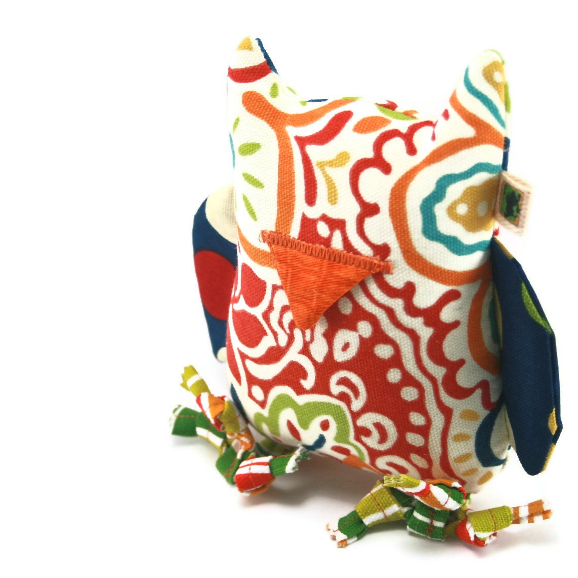 Extra Durable Dog Toy Owl 'DOUBLE FABRIC LAYER Construction'