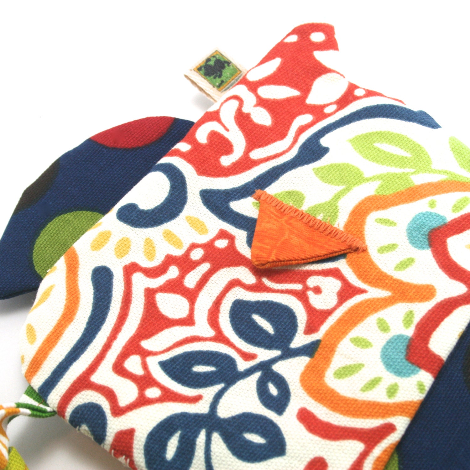 No Stuffing and No Squeaker Dog Toy Owl 'DOUBLE FABRIC LAYER Construction'
