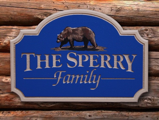 Custom Personal Name Sign Outdoor Sign office home decor housewares sign custom sign custom name sign painted sign name sign cabin sign