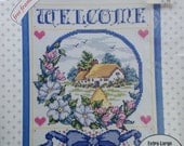 Welcome Cottage Counted Cross Stitch Kit  Bucilla 33295