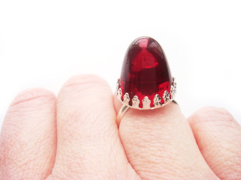 Crown Ruby Ring