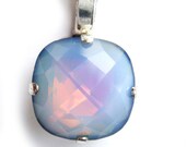 Swarovski Crystal Necklace Rare Special Edition Rainbow Opal