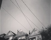 VICTOR'S DWELLING 4x4 Art Photo Print / Black and white