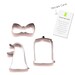 SALE: Timey Wimey, Whovian Cookie Cutter Set