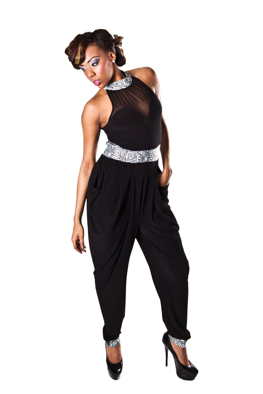 Tribal Sweet Heart Jumpsuit