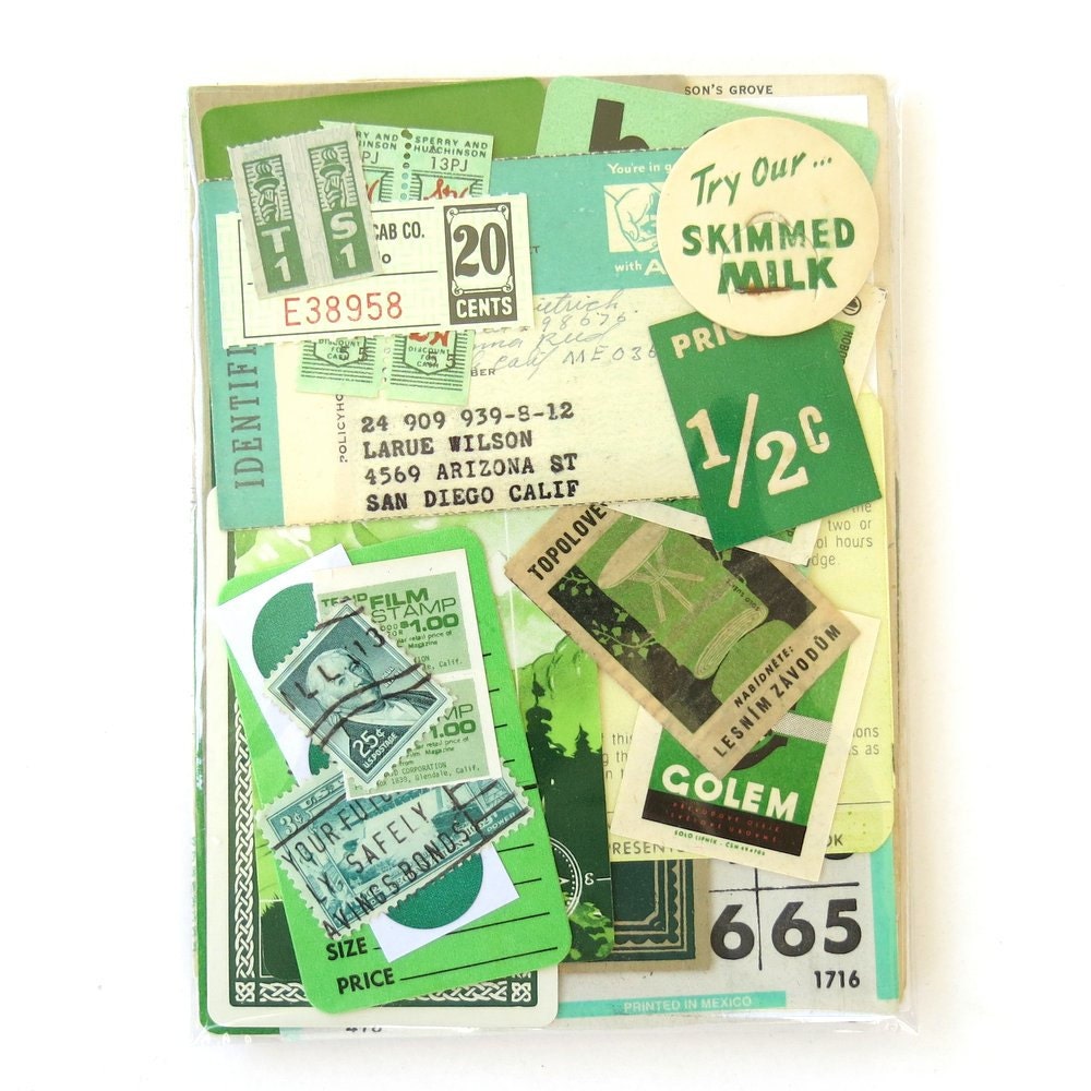 Green Paper Pack - Small