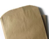 250 Kraft Brown Paper Bags 4 x 6" Small / Medium - Merchandise - Candy Buffet - Craft Fairs - Treats - Favors - 4x6 - Flat Bags