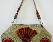 Wax Print Weekender - "Broom Print"