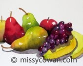 RIPE - Original Watercolor Painting