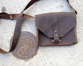 Handmade Ipad mini purse - hand stitched Ipad bag