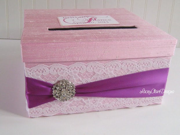 Wedding Card Holder Money Box Card Box - Custom Made