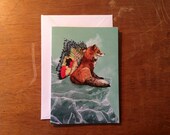 Flying Fox // Greeting Card
