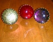 Ring of the Mystics/ Gothic Jewelry/ Glass Cabochon Ring