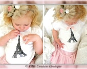 Custom listing for Andrea.   4 non-personalized Eiffel Tower tees & 4 non-personalized Blue Tie Tees