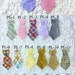 Children's Clothing Mother's Day Spring Baby Boy Plaid Monogrammed Personalized Tie Onesie & Leg Warmers SET. Blue and Brown Gingham Argyle