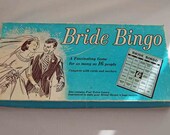 Bridal Bingo Vintage Bridal Shower Game