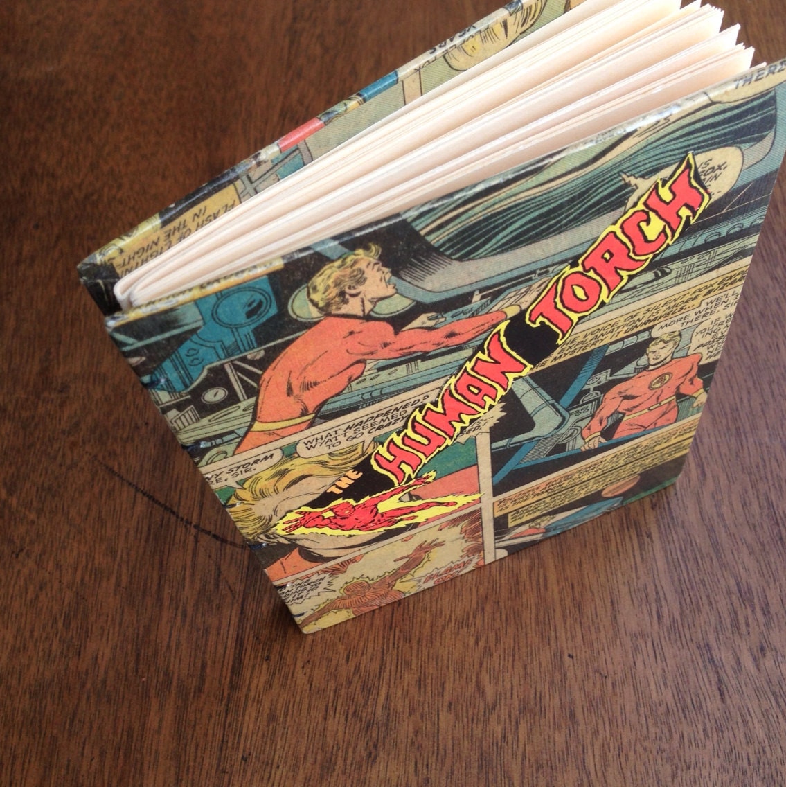 Medium Lined Journal/Book - The Human Torch