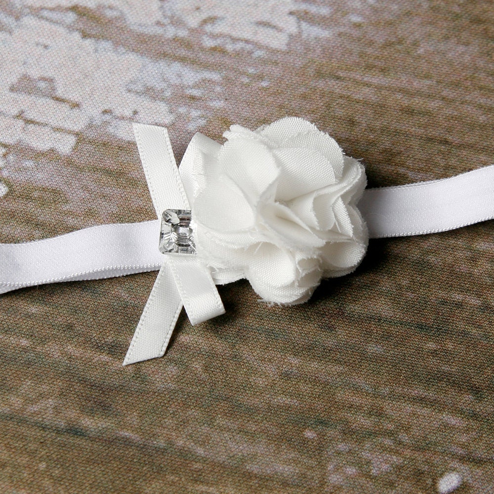 Little One Headband in White