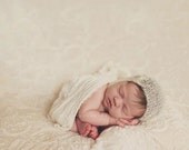 Leighton Heritage Newborn Ruffle Stretch Wrap Swaddle Cocoon Photography Posing Prop Available in a Variety of Colors Mini Textured Layering