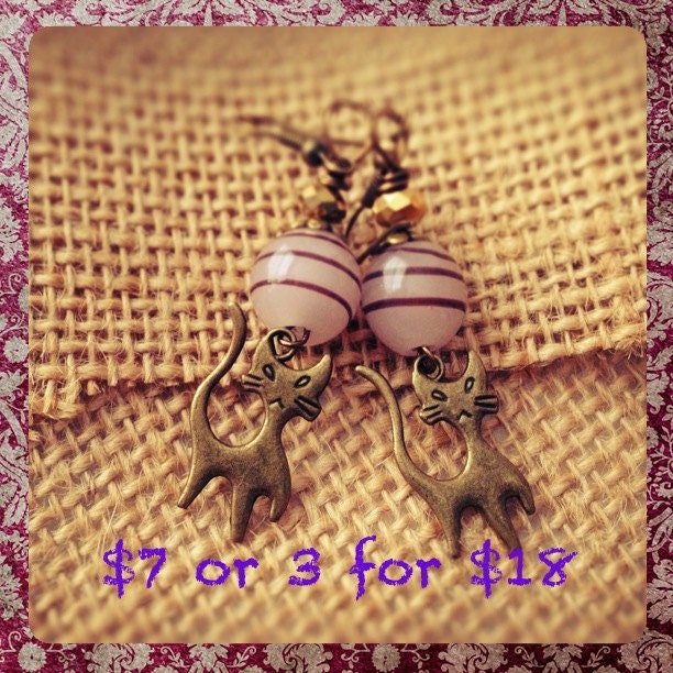 Cat Earrings