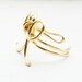 Ear Cuff Gold Bow Ear Wrap