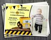 Construction Birthday Invitation - Includes FREE Thank You Card Il_170x135