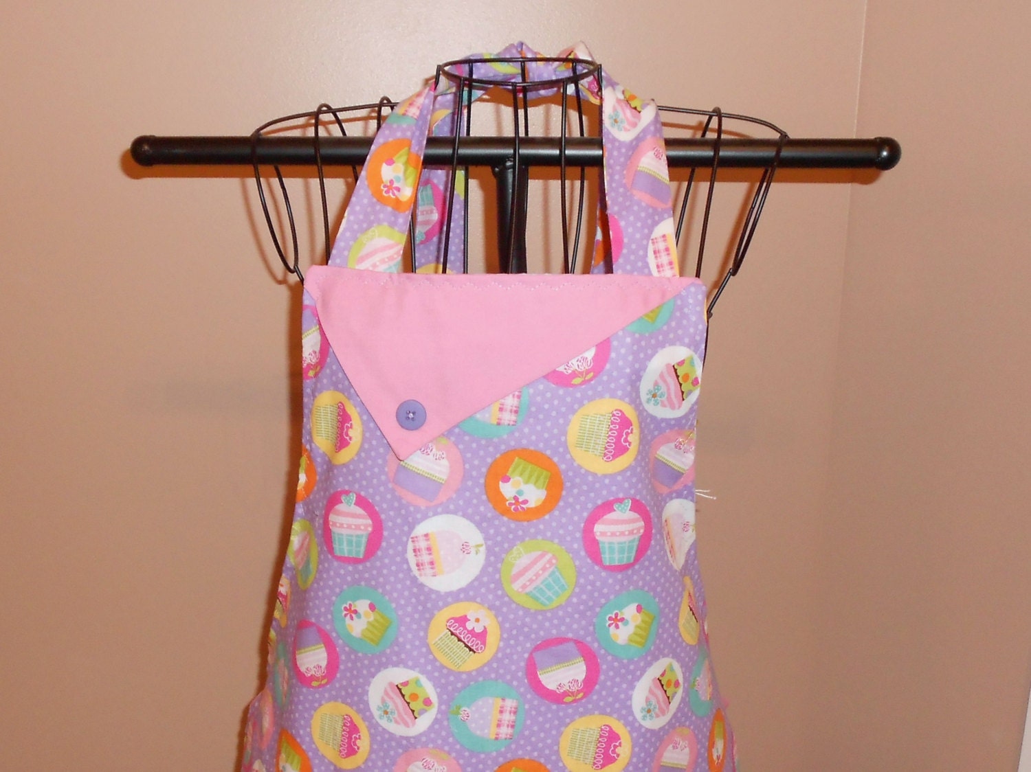 Cupcakes and Polka Dots Apron