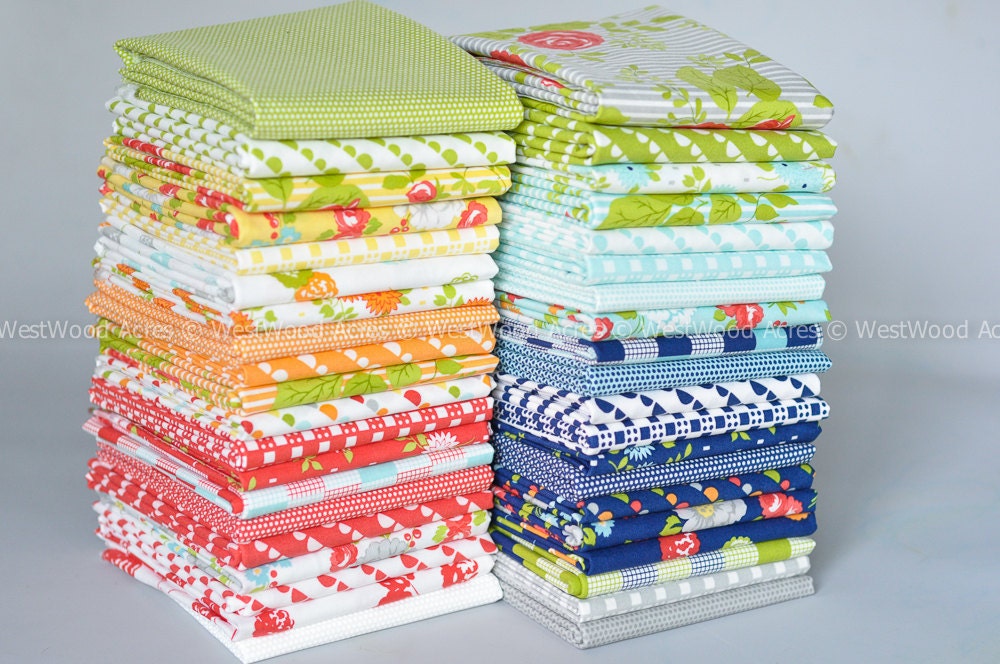 Happy Go Lucky 40 Fat Quarter Bundle from Bonnie and Camille for Moda COMPLETE