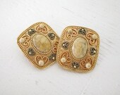 Vintage Michal Golan Earrings Clip On