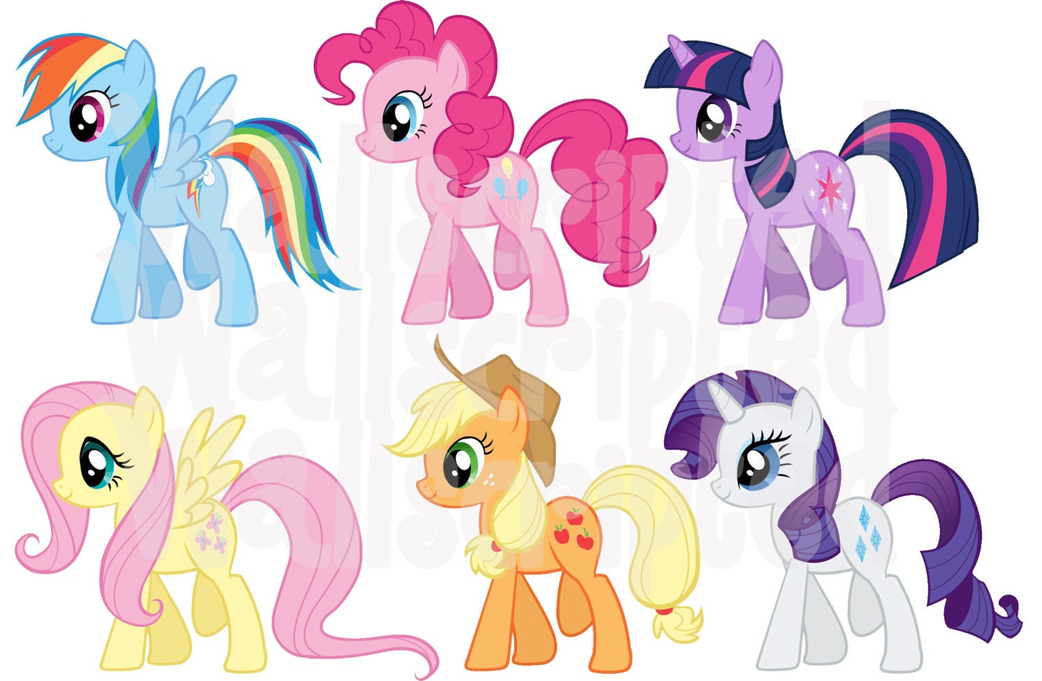 My Little Pony vinyl decals