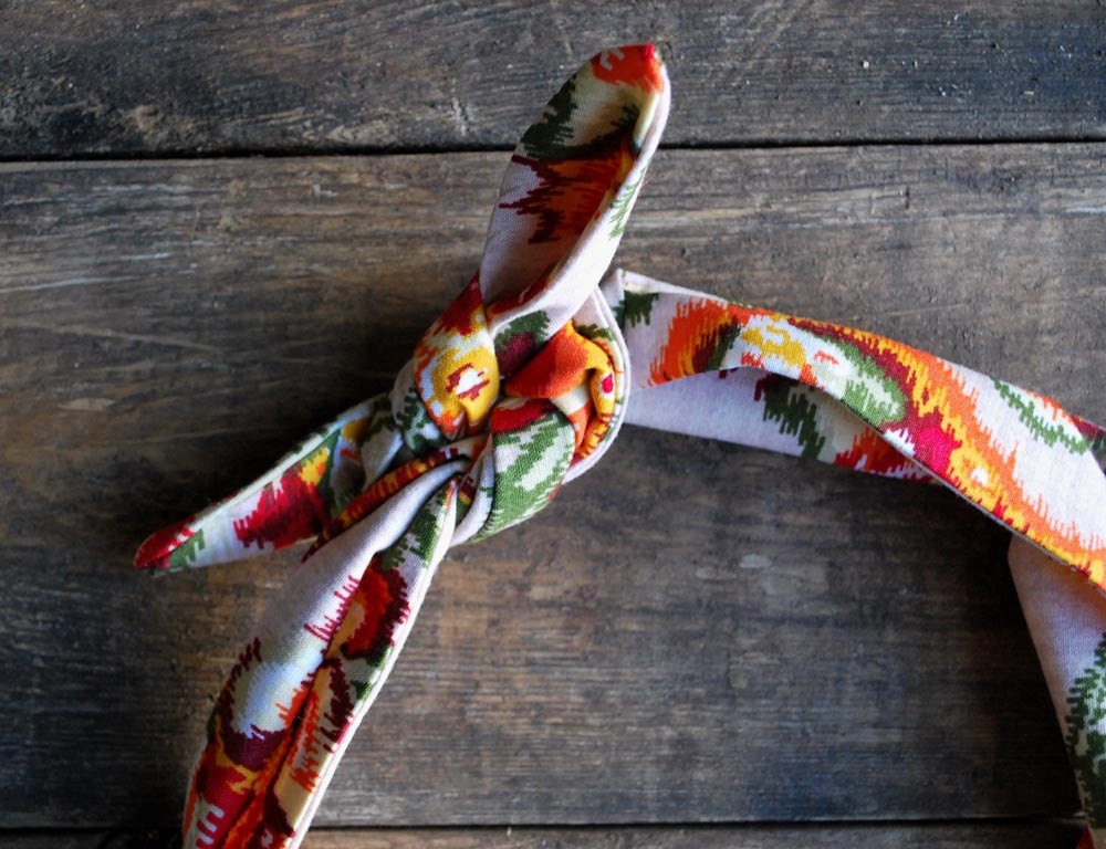 Tie Up Headband - Headscarf - Bandana Style Headband - Knot Headband - Max Loves Molly