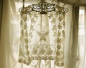 Marie Antoinette Angel Cream White Romantic Fairy Lace Butterfly Vest Nutcracker Angelic Ethereal Ballerina Parisian Boudoir Sheer Tunic