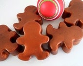 GINGERBREAD SOAP FAVOR - 5 Soap Favors - Holiday Party Favor