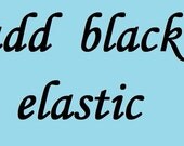 Black Elastic Upgrade