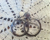 Running in Circles clip-on earrings
