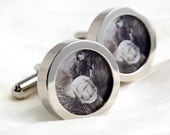 1920s Vintage Nude Bottom in a Haystack Cufflinks