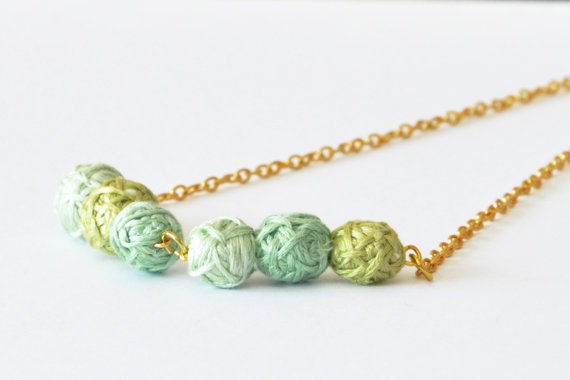 Summer Mint Green Nature Gold Necklace Bridesmaids Jewelry Bridesmaids Gift Necklace Bridesmaids Party Necklace