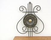 Vintage Metal Nautical Thermometer by Cooper - fifthseason