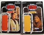 Padme Amidala & Anakin Skywalker Recycled Vintage Style Star Wars AOTC Notebook