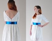 Linda Wedding Dress-Custom  vintage style full lace wedding gown