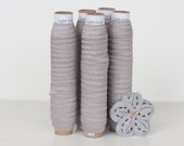 Light Gray Fold Over Elastic for Baby Headbands - 10 Yards of 5/8 inch FOE