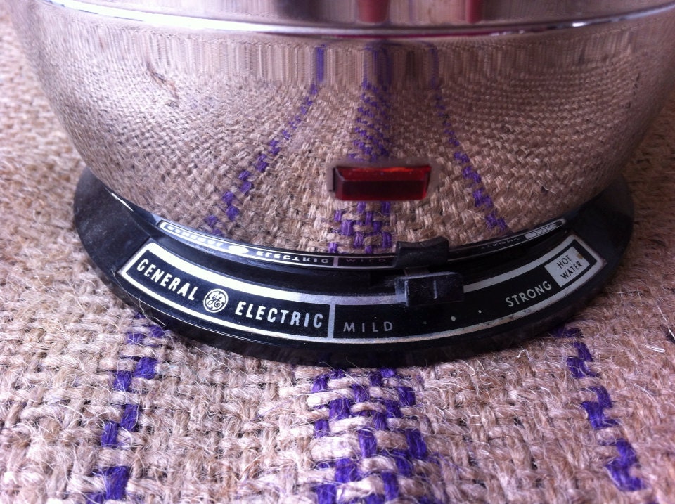 Vintage GE Stainless Percolator