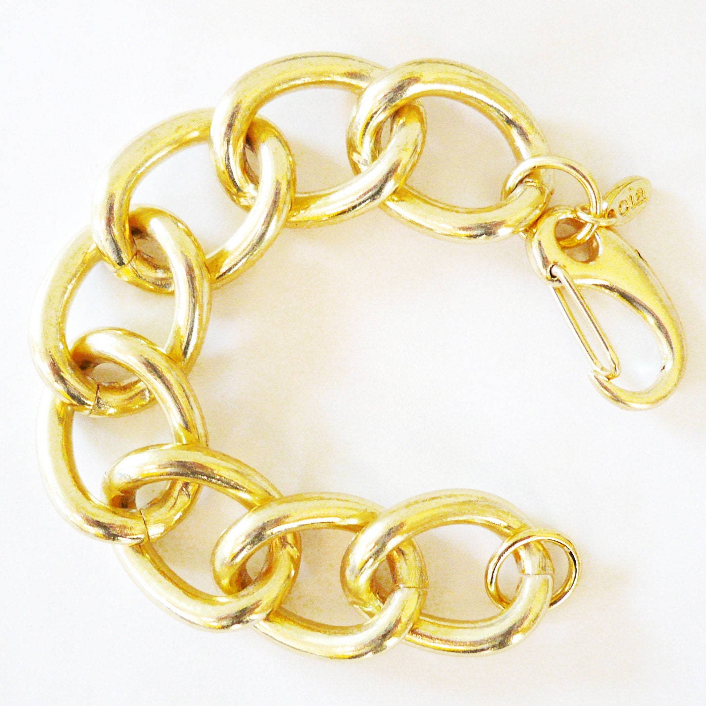 Chunky Gold Luxe Link Bracelet