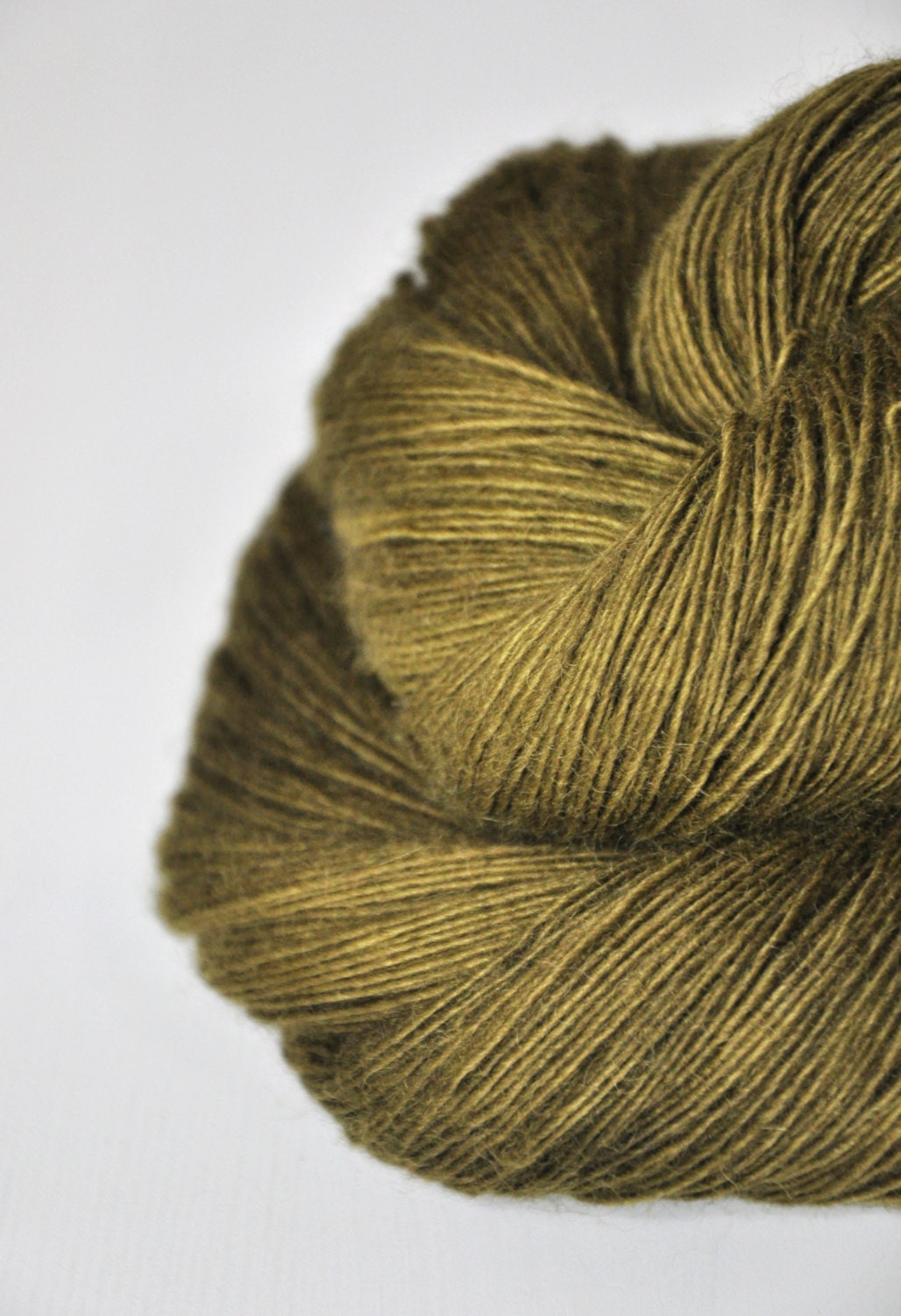 Dried brown algae  - Merino/BabyCamel yarn fingering weight