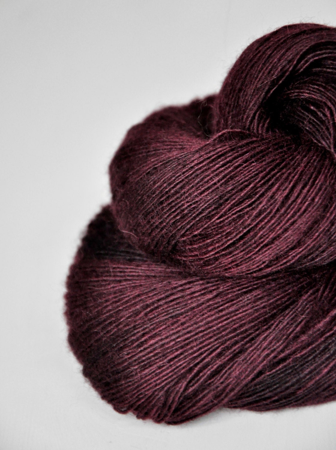 Cursed bloodstain  - Merino/BabyCamel yarn fingering weight