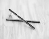 Christmas Sale, Geometric Earrings, line earrings, silver modern earrings, christmas gift