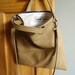 Salted Caramel Leather Urban Tote Bag