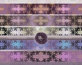 Ornamental Texture Strips - Design 1: For Gift Wrap, Scrapbooking, Journaling, Paper Goods and Digital Collaging